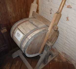 Rundgang durch die Museumsräume der Windmühle