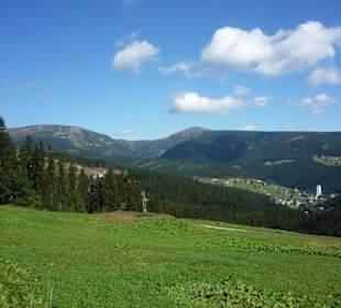Riesengebirge, Blick zur Schneekoppe
