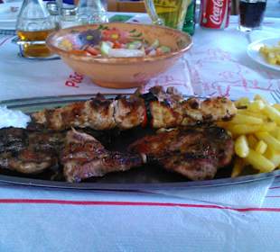 Grillteller in der Taverne