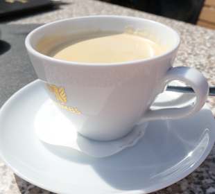 Kaffeepause Café Alt Magdeburg (Terrasse)