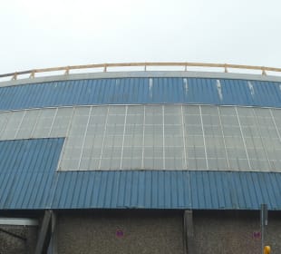 UFO? Oder doch Rundturnhalle? ☺️