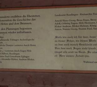 Brühl-Brünnele Ehestetten