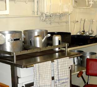 Herd in der Kombüse