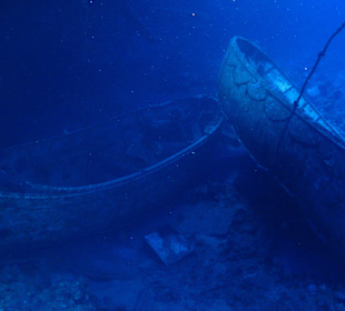 Rettungsboote der Salem Express