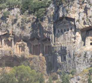 Felsengräber in Dalyan