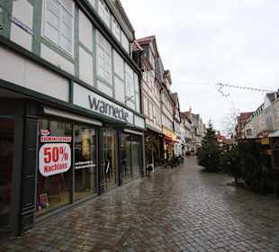 Weihnachtsmarkt in der Altstadt von Hameln