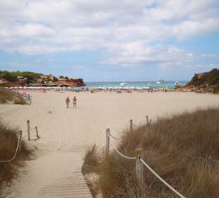 Zugang zur Cala Saona