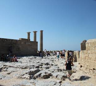 Innen in der Akropolis