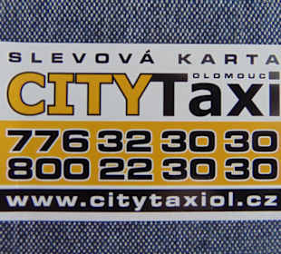 Kontaktdaten/ CityTaxi Olomouc