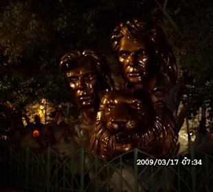 'Denkmal' für Siegfreid und Roy