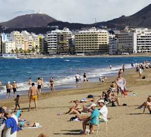Der Strand von Las Palmas