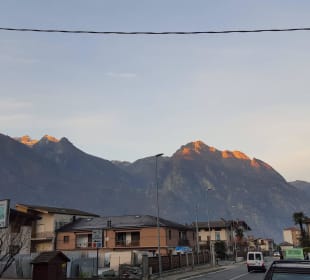 Ausblick morgens Hotel Crabun