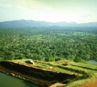 Aussicht vom Sigiriya Felsen