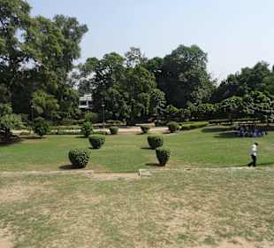 Im Lodi Garden unterwegs