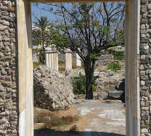 Westliche Ausgrabungen Kos Stadt