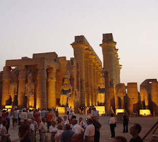 Abends im Luxor-Tempel