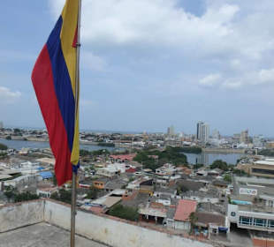 Blick von der Festung über die Stadt