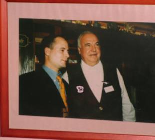 Stammgast Alt-Bundeskanzler Helmut Kohl