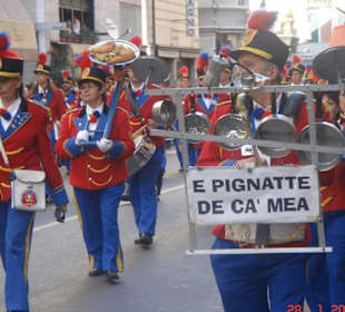 La banda Canta e Sciuscia di Sanremo