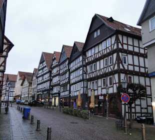 Fachwerkhäuser in der Stadt