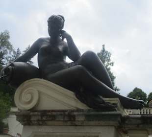 Nymphe im Park von Linderhof