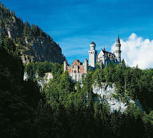 Märchenschloss Neuschwanstein ganz in unserer Nähe