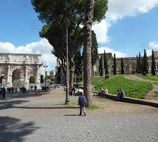 Konstantinbogen & Kolosseum