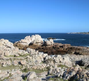 ...steinige Umgebung