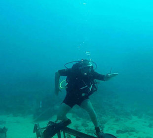 Bayahibe - Spaß mit Instructor Udo