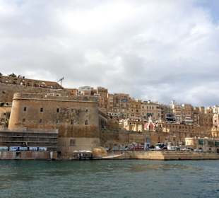Blick auf Valletta