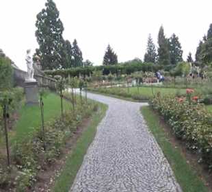 Innerer italienischer Rosengarten