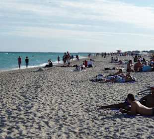 Strand am Wochenende