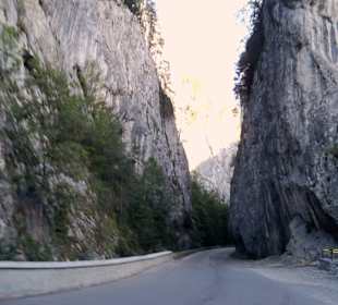In der Nähe: die Bicaz Klamm