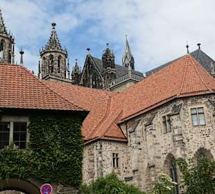 Blick zum Dom von Magdeburg