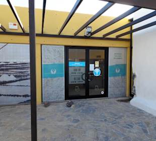 Der Eingang zum Museo de la sal