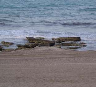 Leider die Realität am Strand, nicht sonderlich schön...
