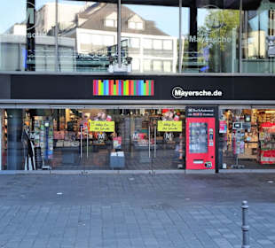 Eingang zur "Mayersche Buchhandlung"