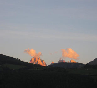 Abendrot der Dolomiten