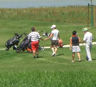 Wieder beim Abschlag angelangt 