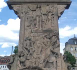 Gedenkstein der Familie Münzer im Johannisfriedhof