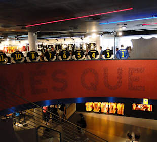 Sklep la botiga przy Camp nou