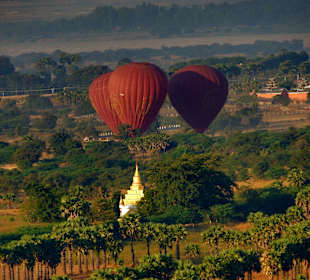 Ballonfahrt über Bagan