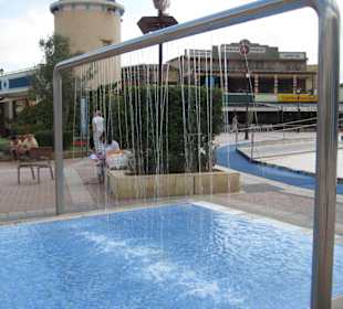 "Erfrischung" im Park