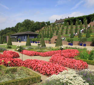 Klostergarten mit Terrassengarten