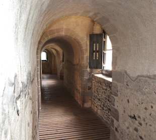 Walking around the castle