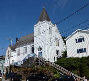 Blick auf das Gotteshaus