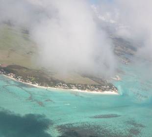 Mauritius von oben