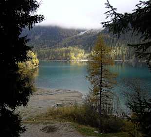 Blick auf den Antholzer See