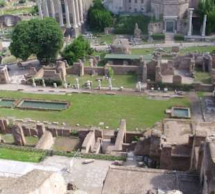 Im Forum Romanum.