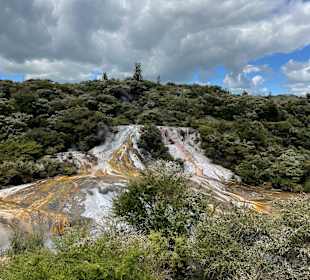 Orakei Korako Geothermal Park & Cave
